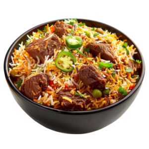Lamb, Beef or Goat Biryani